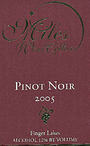 Miles Wine Cellars 2005 Pinot Noir